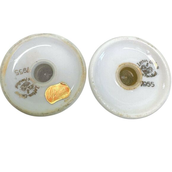 Vintage Lefton Hand-Painted Holly Berry Salt & Pepper Shakers 7955 Japan - Picture 5 of 6